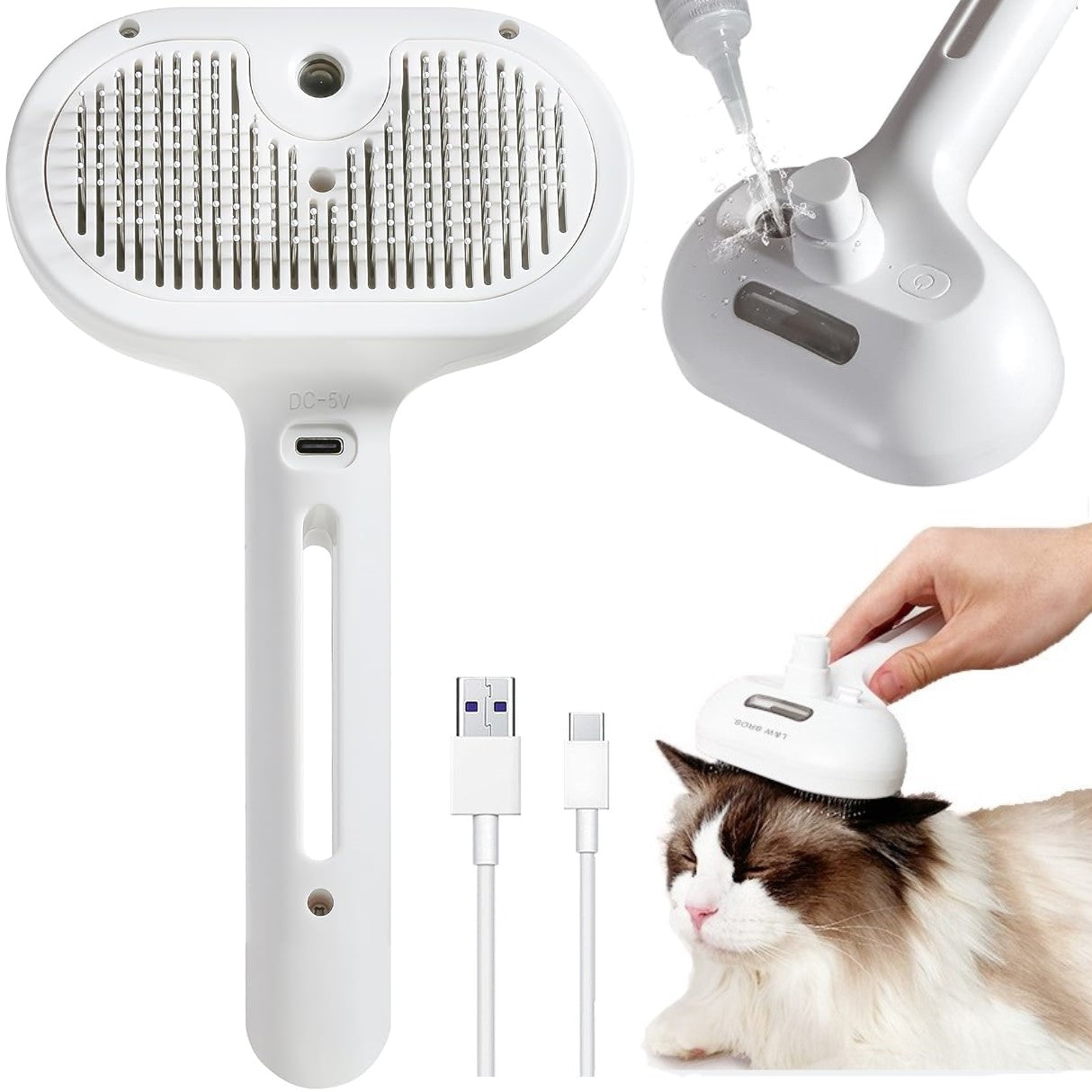 Self Cleaning Shedding Brush