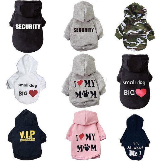 Cozychic Hooded Fleece Pet Sweater: Warmth And Style For Your Furry Friend